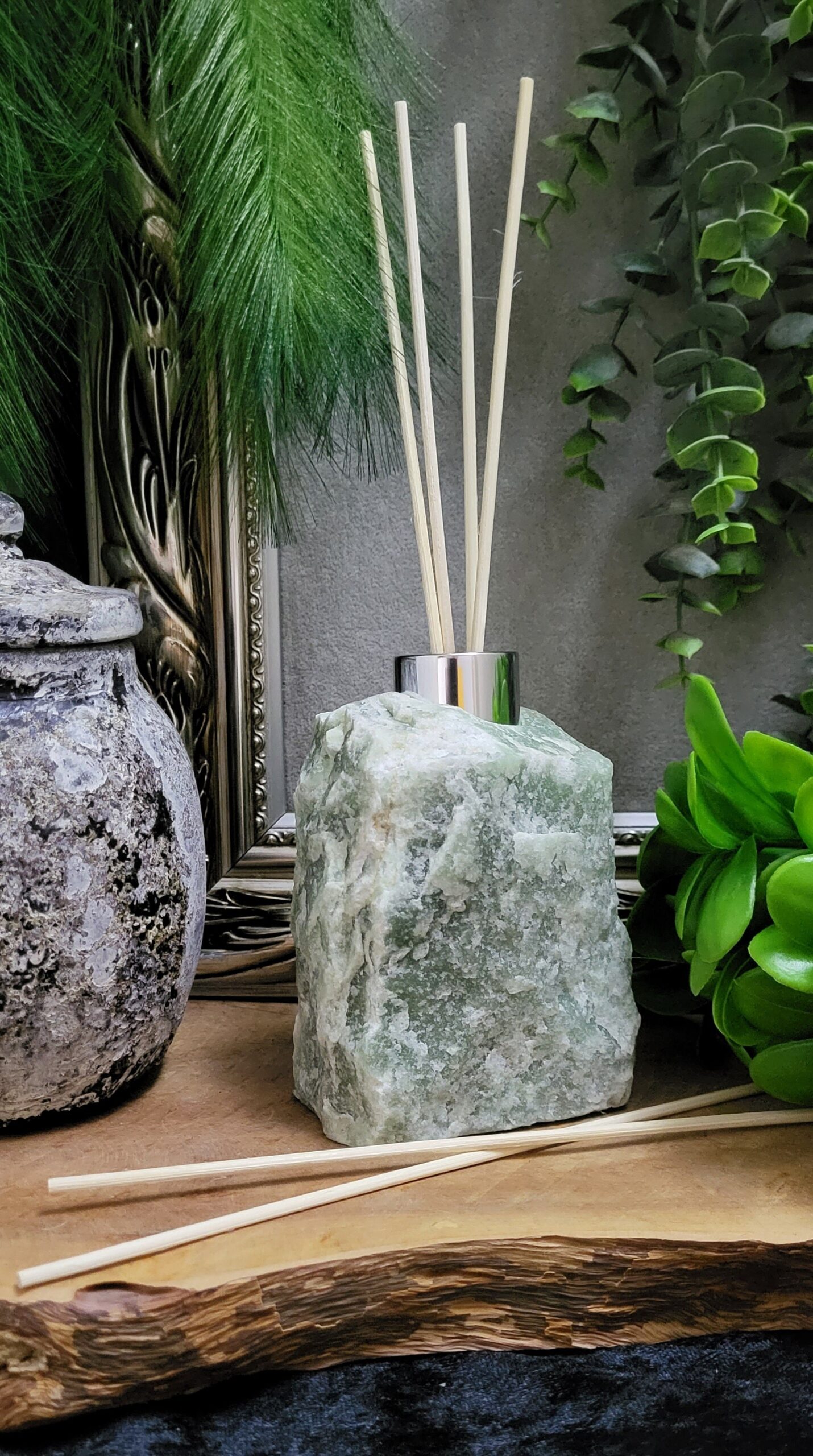 Groene kwarts diffuser