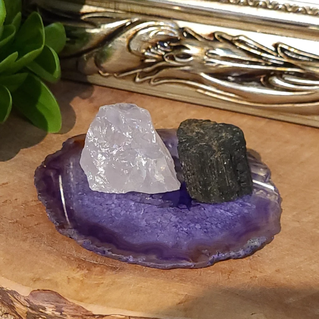 Bed setje voor kinderen paars Stones of nature