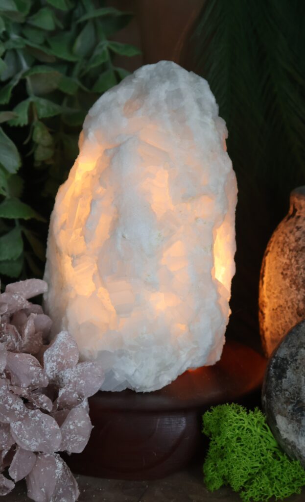2621a calciet lamp op voet Stones of nature