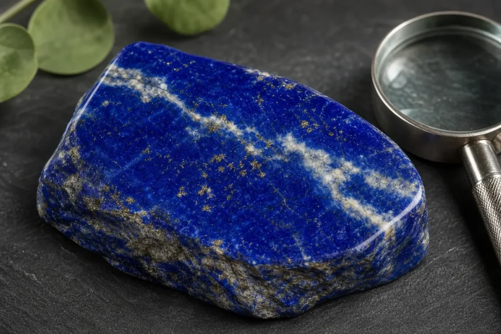 waarom heeft lapis lazuli pyriet
