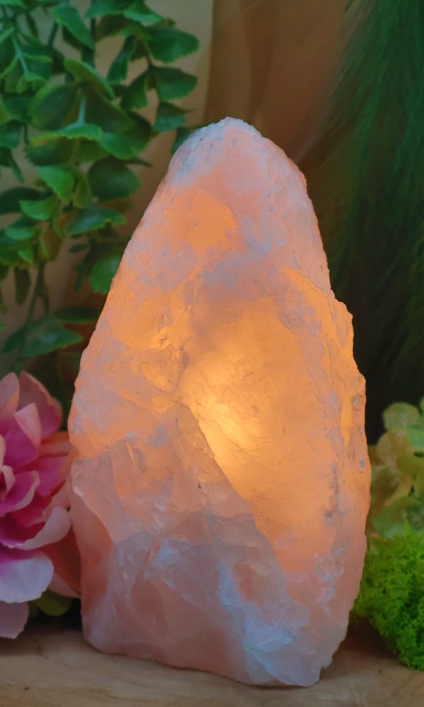 Rozenkwarts Lamp