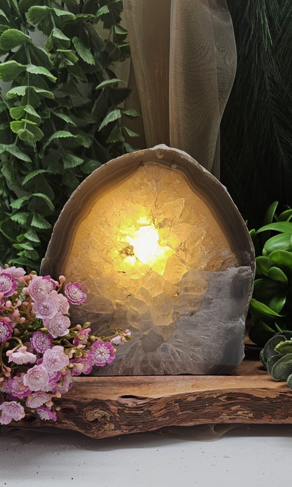 Agaat Lamp