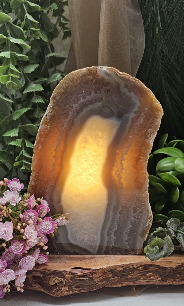Agaat Lamp