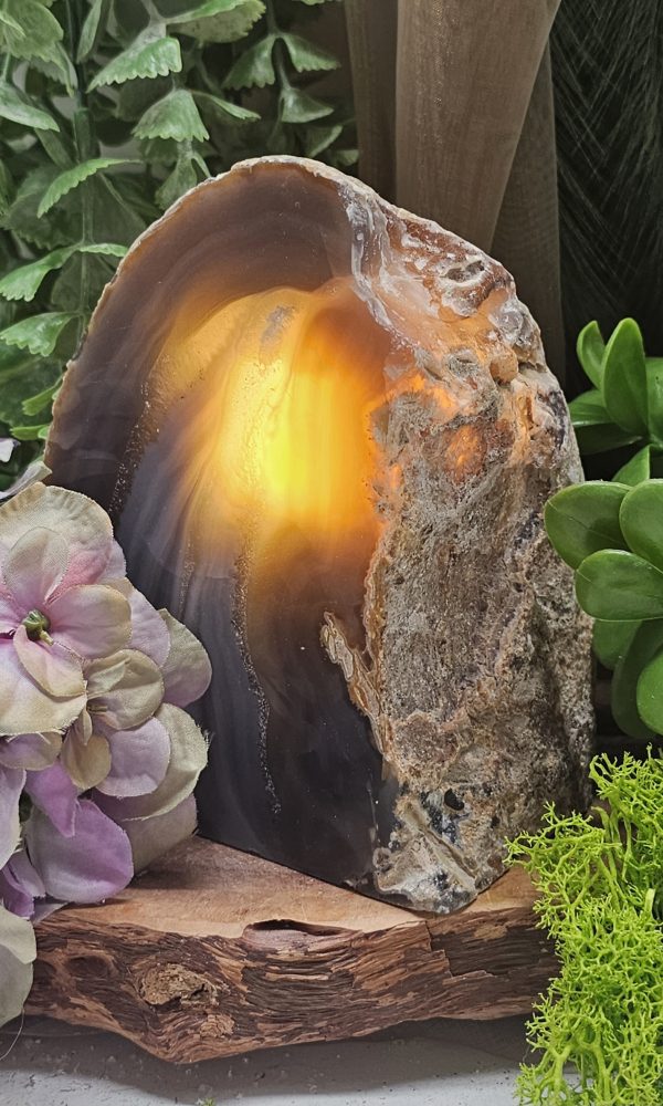 Agaat Lamp