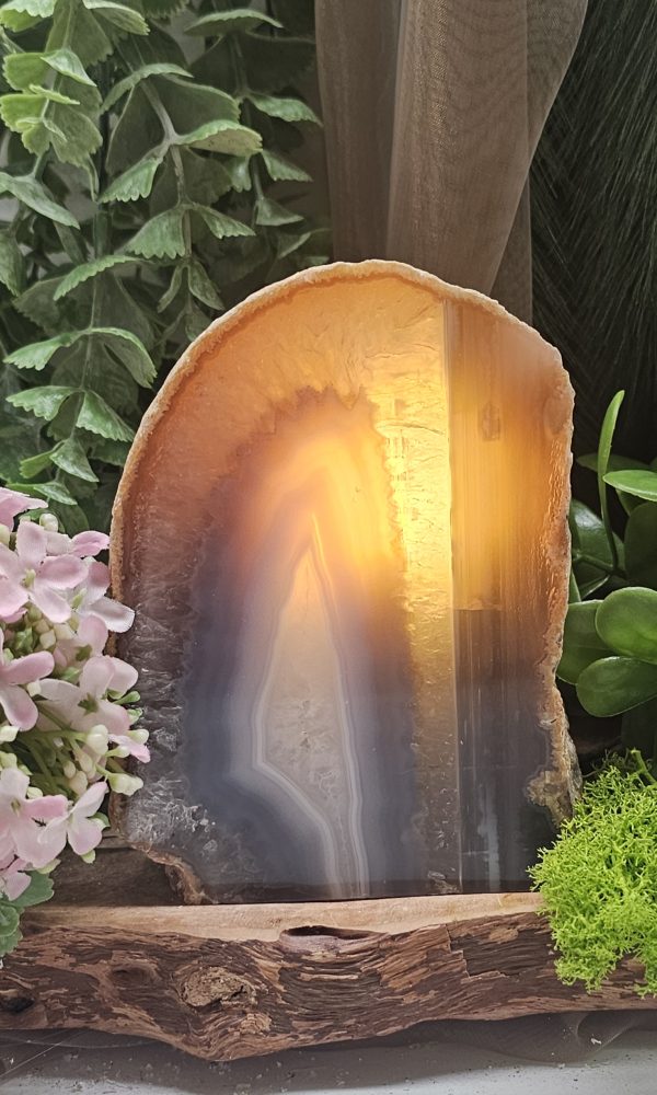Agaat Lamp