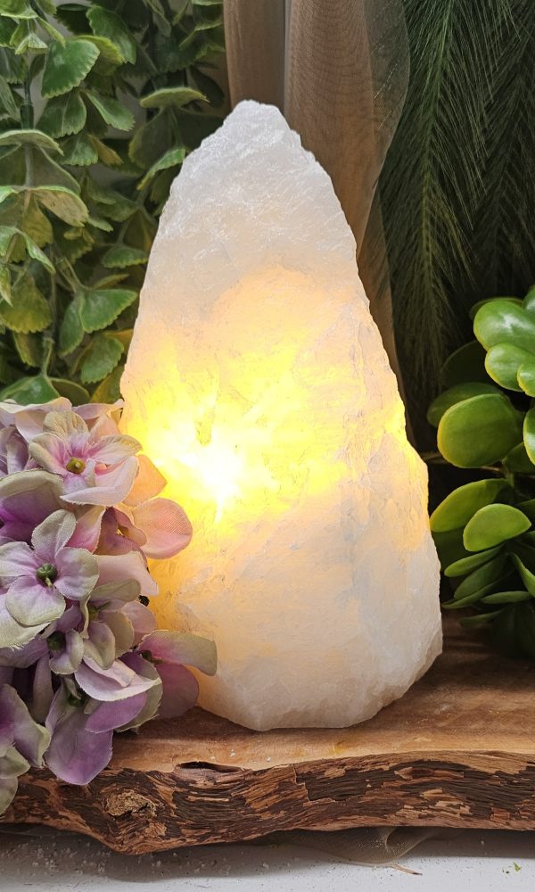 Bergkristal Lamp ruw