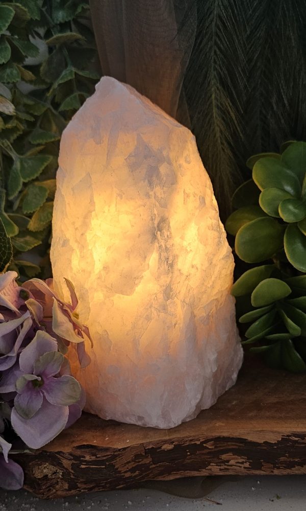 Rozenkwarts Lamp