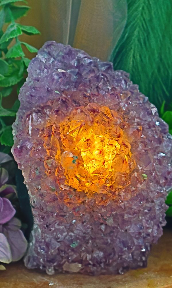 Amethist lamp