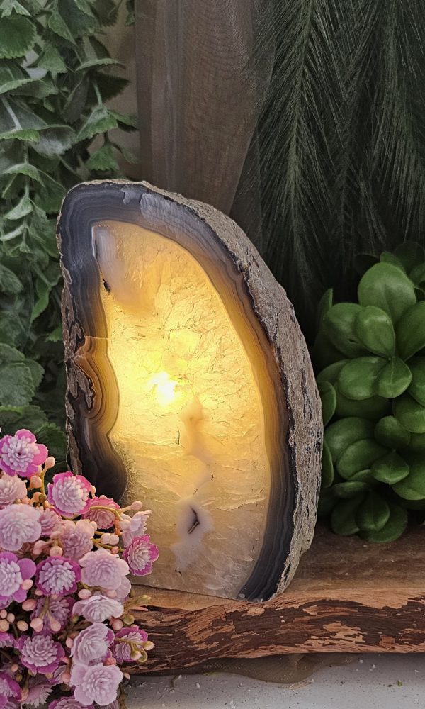 Agaat Lamp