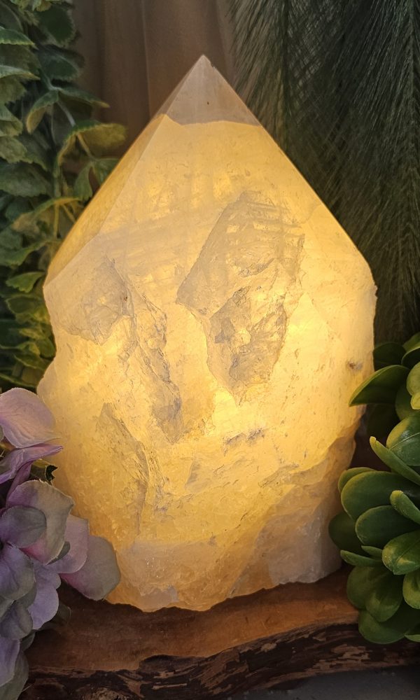 Rookkwarts Lamp met gepolijste punt