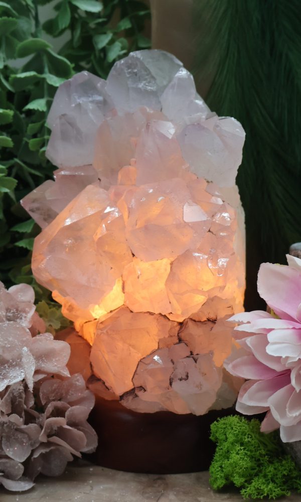 Lichte Amethist Lamp