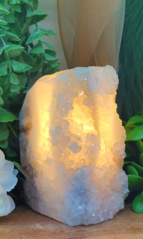 Bergkristal Lamp ruw